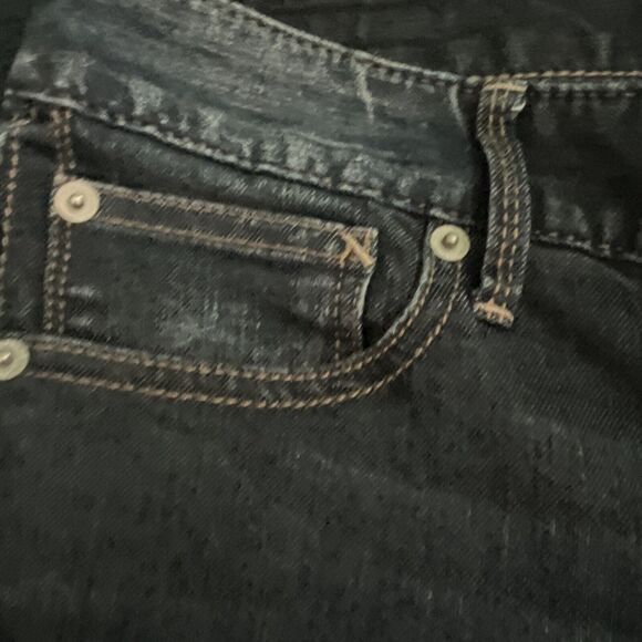 Express Jeans Womens 8p Barely Boot I Ultra Low rise I Zelda Style I Dark Wash - Picture 4 of 9